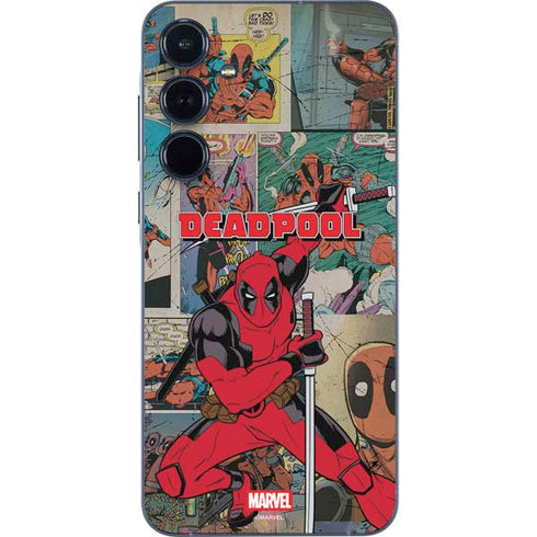 Marvel Deadpool Deadpool Collage Galaxy A35 5G Skin